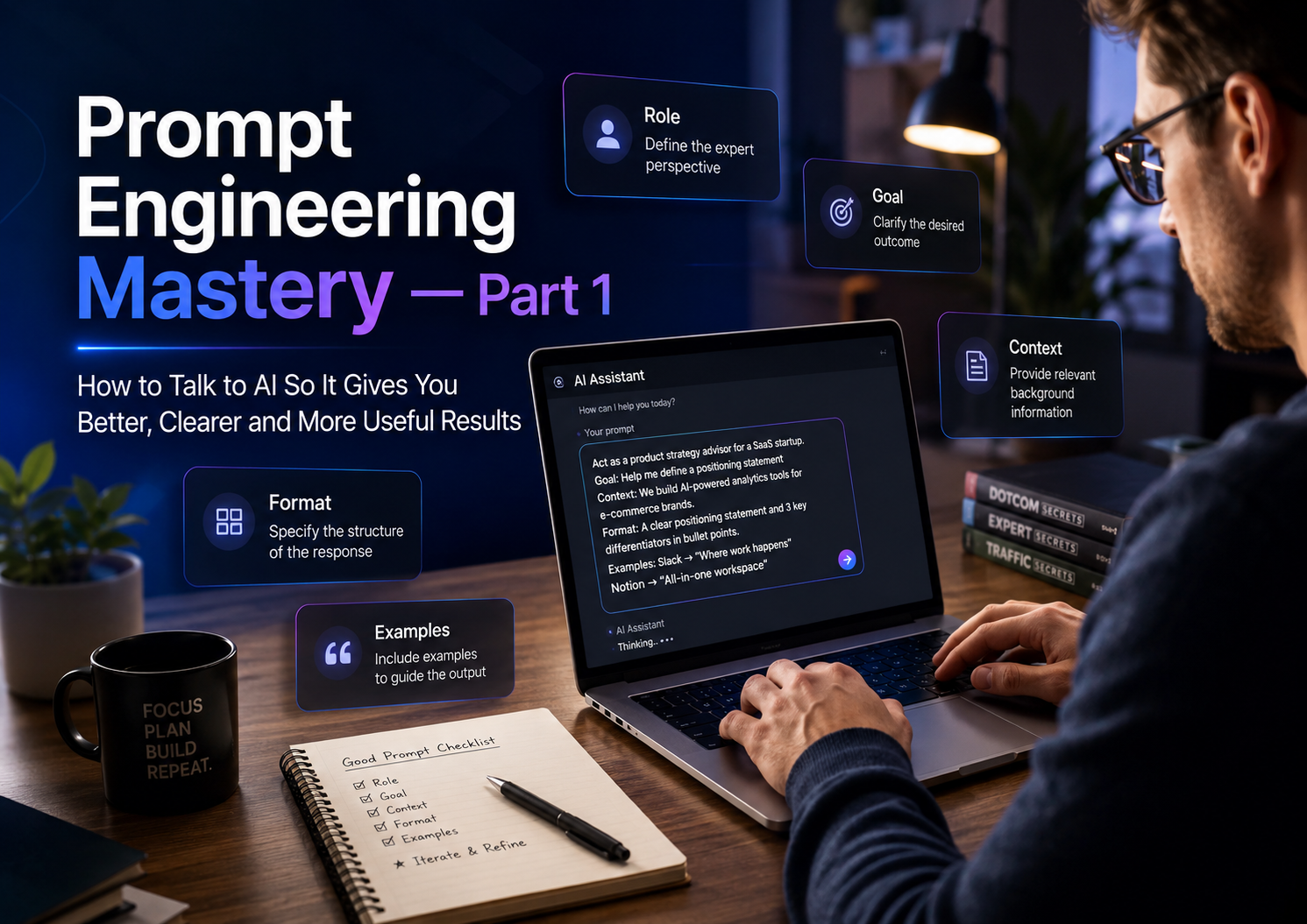 Prompt Engineering Mastery — Part 1: Stop Blaming the Model, Start Engineering the Ask